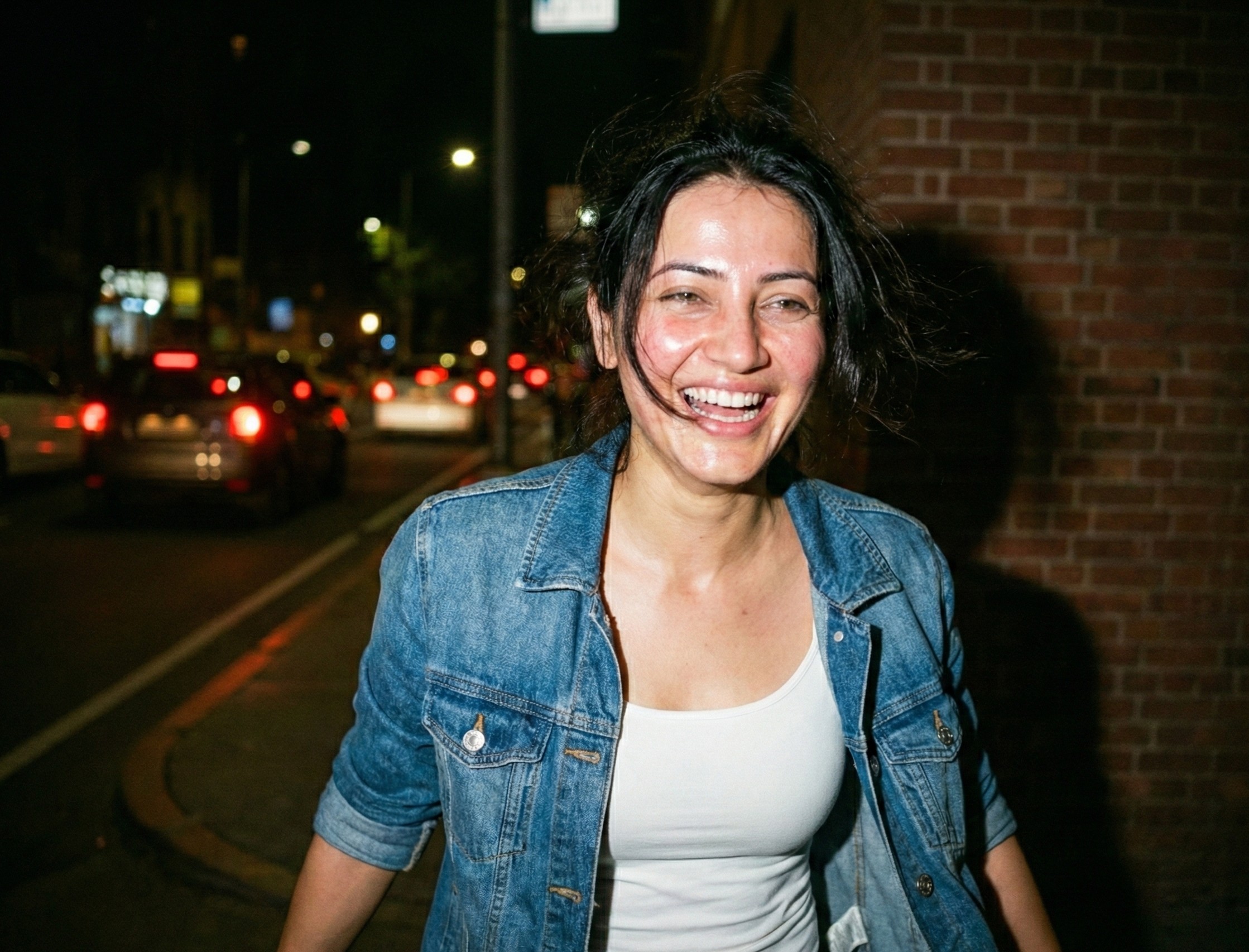 Couple in Leather Jackets